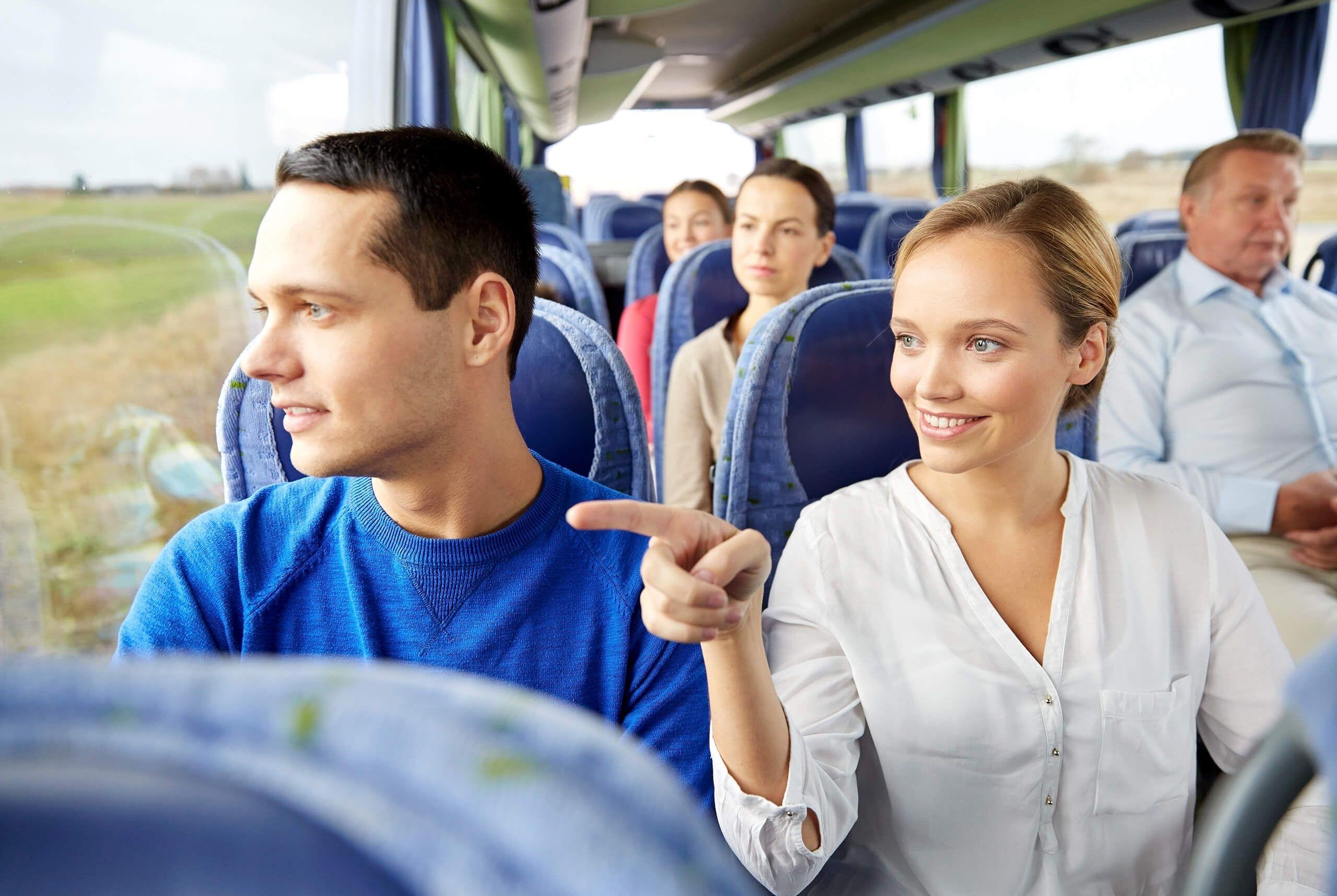 Bustour durch die Parklandschaft