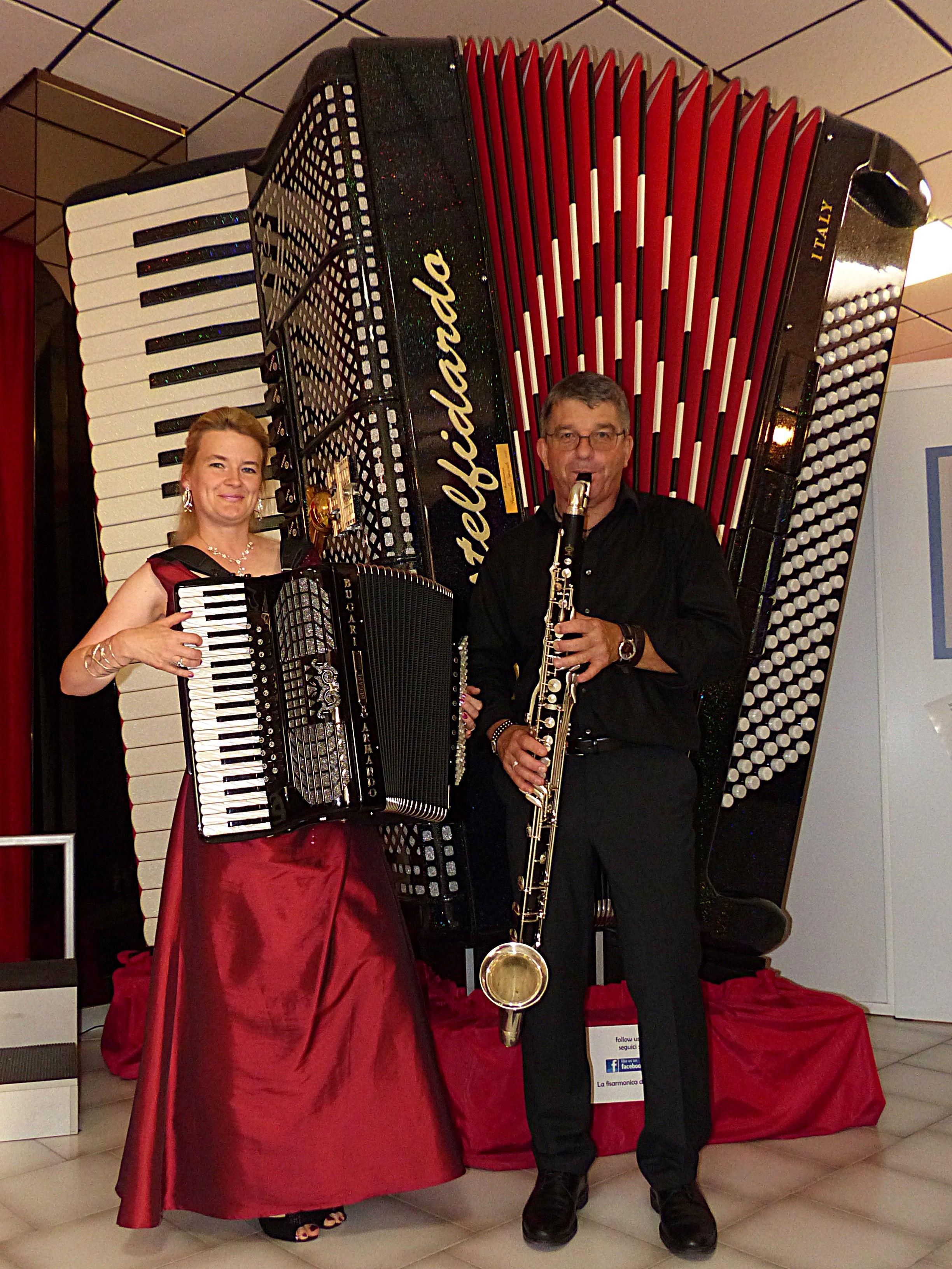 Konzert "Sing your soul" mit Klarinetten und Konzertakkordeon