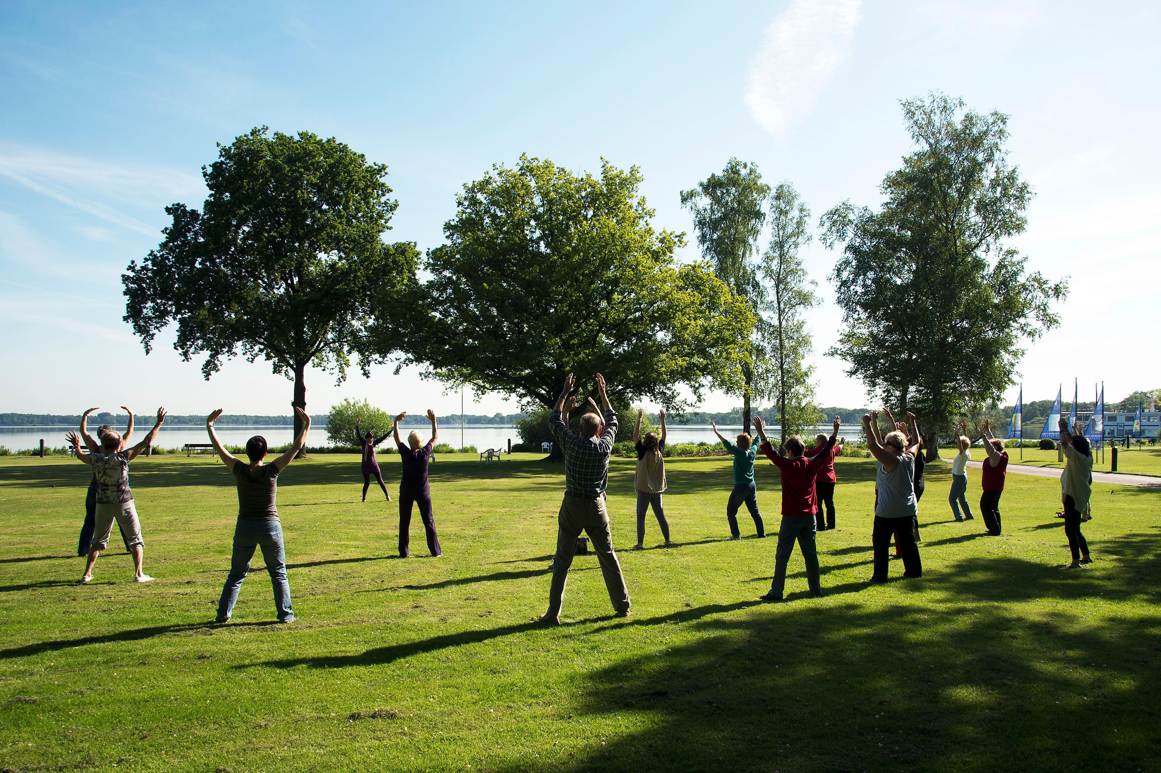 QiGong im Kurpark