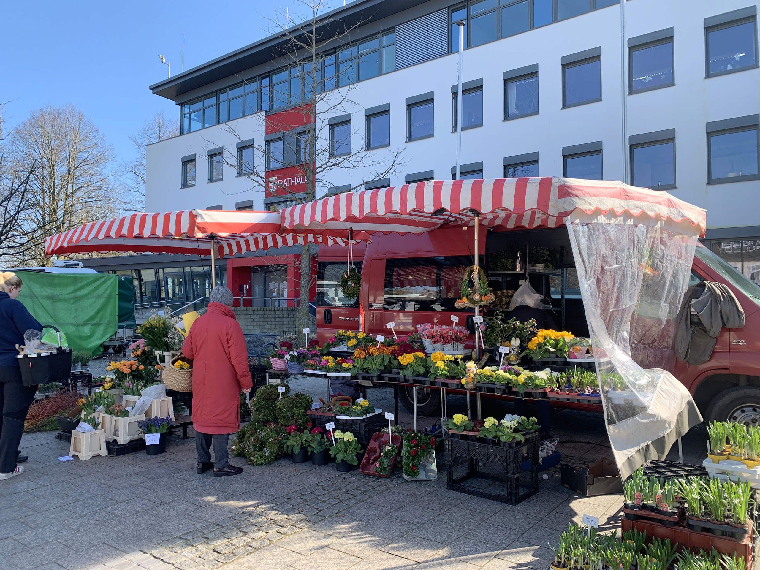 Wochenmarkt in Bad Zwischenahn